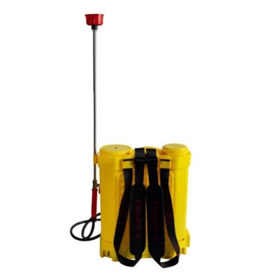 Set Pompa de stropit cu acumulator Pandora 16L, 7.5 Bar (model nou cu pompa dubla) + Atomizor + Set Lance telescopica stropit pomi 3m Set Pompa de stropit cu acumulator Pandora 16L, 7.5 Bar (model nou cu pompa dubla) + Atomizor + Set Lance telescopica stropit pomi 3m