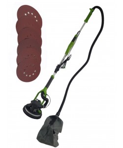 Masina de slefuit pereti girafa Procraft EX1050, 1.05 kW, 800-1750 rotatii, LED, 225 mm, sac colectare