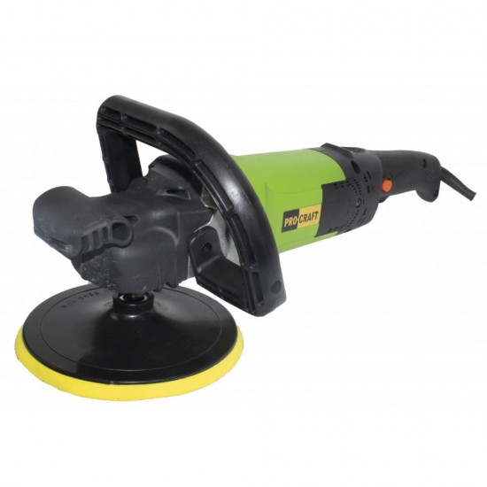 Polisher PROCRAFT PM2100, 2100 W, 3000 RPM, 180 mm