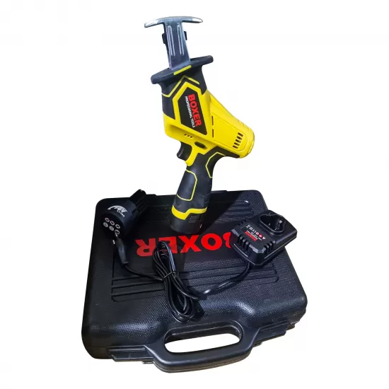 Fierastrau tip sabie Boxer cu 2 acumulatori 18V, 2 panze incluse