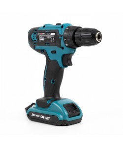 Trusa Bormasina cu percutie KraftWorld XR,2 acumulatori 36V, 8Ah,  incarcator, 30 accesorii