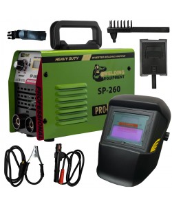 Invertor de sudura PROCRAFT SP-260, masca de sudura automata cu cristale lichide, 260A, electrod 1.5-4mm