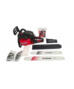 Drujba pe benzina Elefant  CS5800B 7 CP, 2 lame, 2 lanturi