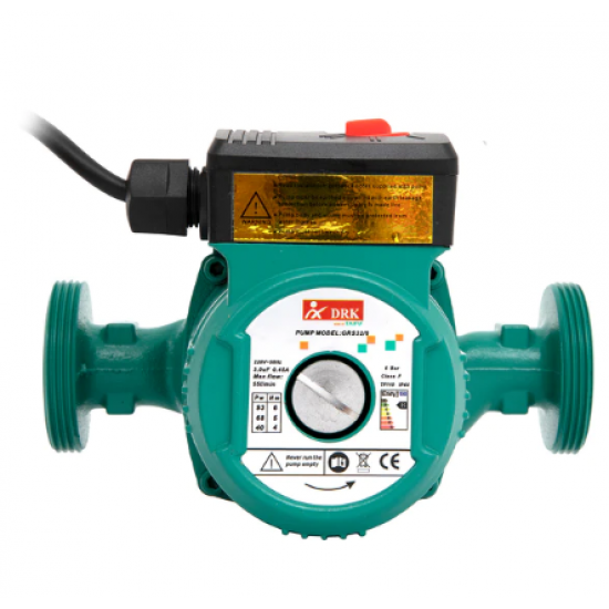 Pompa recirculare centrala DRK GRS 32/6, 93W, 55 l/min, 6 Bar