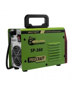 Invertor de sudura PROCRAFT SP-260, masca de sudura automata cu cristale lichide, 260A, electrod 1.5-4mm