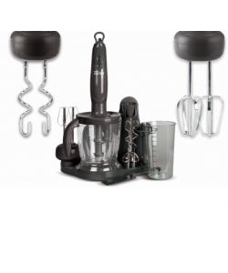 Mixer vertical Zilan ZLN5343 Negru, 700 W, pahar gradat 0.7 l, recipient de miscare 1L, doua viteze