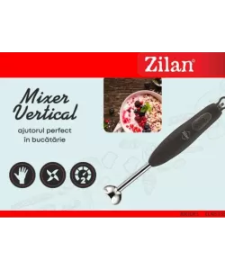 Mixer de mana Zilan ZLN5336 Negru, 700W, doua viteze, lame detasabile Mixer de mana Zilan ZLN5336 Negru, 700W, doua viteze, lame detasabile