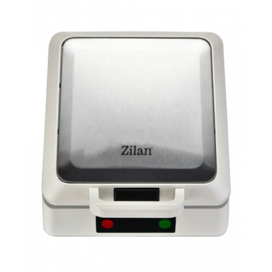 Aparat de facut gofre Zilan ZLN2939 Alb, 1200W, 4 felii, indicator led