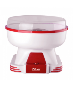 Aparat pentru facut vata de zahar Zilan ZLN3394 Rosu, putere 500W, preparare in 5 minute