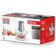 Tocator legume-fructe ZILAN ZLN-3888, Putere 300W, Vas din sticla 1.6L, 4 lame inox, 2 trepte de viteza