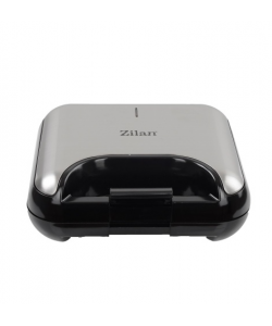 Sandwich-Maker 3 in 1 Zilan ZLN4704 Gri, putere 800W, sistem de inchidere