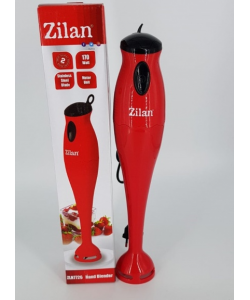 Mixer vertical Zilan ZLN-7726, Rosu Putere 170W , Cutit fabricat din otel inoxidabil,