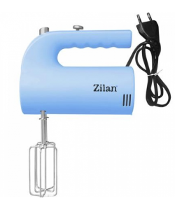 Mixer de mana ZILAN ZLN-3161, Putere 200 W, 5 viteze, Bleu