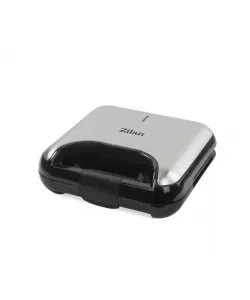 Sandwich-Maker 3 in 1 Zilan ZLN4704 Gri, putere 800W, sistem de inchidere