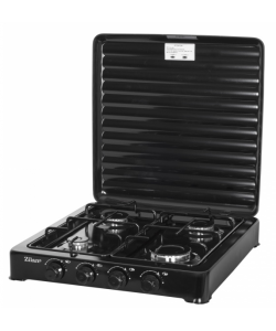 Aragaz 4 ochiuri ZILAN ZLN7079,Negru Alimentare GPL butelie,