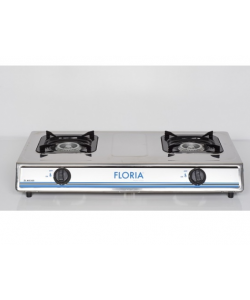 Aragaz plita inox Zilan - Floria, 72 x 40 x10 cm, 2 och. ZLN8365, alimentare GPL Butelie