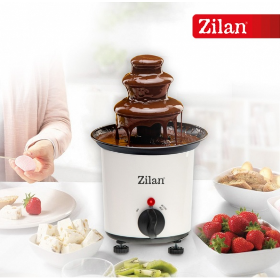 Fantana de ciocolata Zilan ZLN2144 Alba, 30W, capacitate 200ml