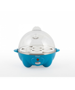 Fierbator de oua ZİLAN ZLN-8068, 360 W, Capacitate 7 oua, Albastru