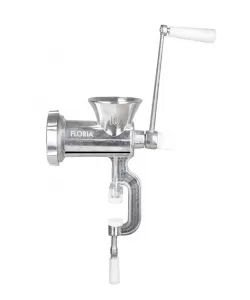 Masina de tocat carne manuala Floria ZLN-2553, aluminiu Masina de tocat carne manuala Floria ZLN-2553, aluminiu