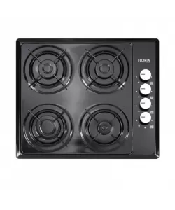 Plita incorporabila Floria ZLN-1864 GPL si Gaz natural, 4 ochiuri, duze de schimb incluse, aprindere electrica, Negru 60x50x6cm Plita incorporabila Floria ZLN-1864 GPL si Gaz natural, 4 ochiuri, duze de schimb incluse, aprindere electrica, Negru 60x50x6cm