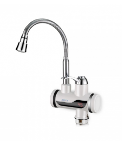 Robinet electric Z-Inox ZLN5480 Alb, incalzire instanta, putere 3000W, inox