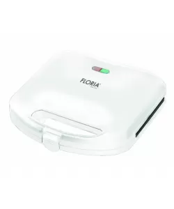 Sandwich-maker Floria ZLN-4305, Alb, 750 W, Placi antiaderente model triunghi Sandwich-maker Floria ZLN-4305, Alb, 750 W, Placi antiaderente model triunghi