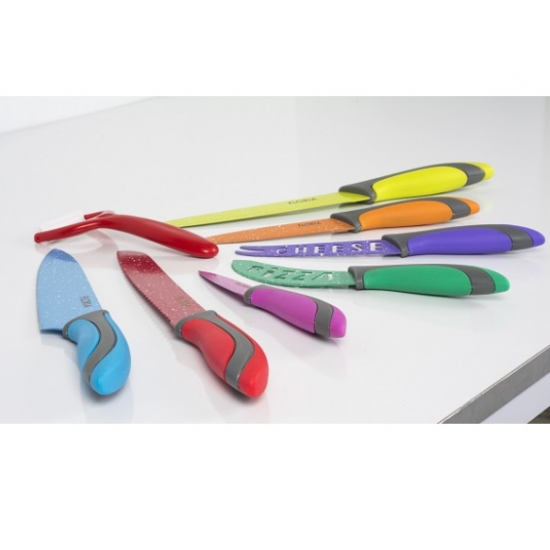 Set cutite inox 8 piese Floria ZLN-1143, Multicolor