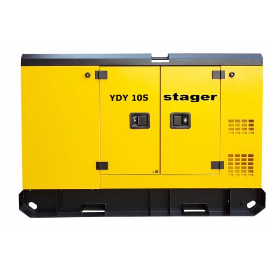 Stager YDY10S Generator insonorizat diesel monofazat 9kW, 37A, 1500rpm