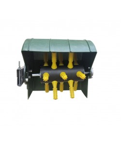 Deplumator  pentru pasari,cu montare pe perete, ( galben )