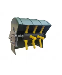 Deplumator pentru pasari,cu montare pe perete, ( galben ) Deplumator pentru pasari,cu montare pe perete, ( galben )