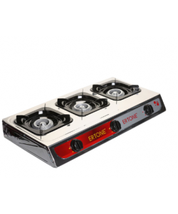 Minigaz cu 3 ochiuri Ertone MN205, inox, GPL (numai butelie) - aprindere electronica