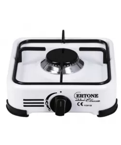 Minigaz emailat, Ertone MN206A, , 1 arzator, aprindere automata - alb