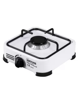 Minigaz emailat, Ertone MN206A, , 1 arzator, aprindere automata - alb