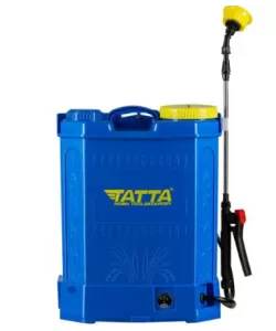 Pompa pentru stropit (vermorel) - Tatta TP-2022A, cu acumulator, 12V 8Ah, incarcator 1 A, motor 3.6 lpm, rezervor tip rucsac, 20 l Pompa pentru stropit (vermorel) - Tatta TP-2022A, cu acumulator, 12V 8Ah, incarcator 1 A, motor 3.6 lpm, rezervor tip rucsac, 20 l