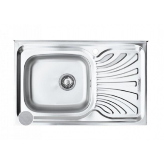 Chiuveta Freddo SN 9001S, pentru masca, cuva stanga, anticalcar, 80x50cm - Inox