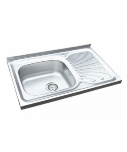 Chiuveta Freddo SN 9001S, pentru masca, cuva stanga, anticalcar, 80x50cm - Inox