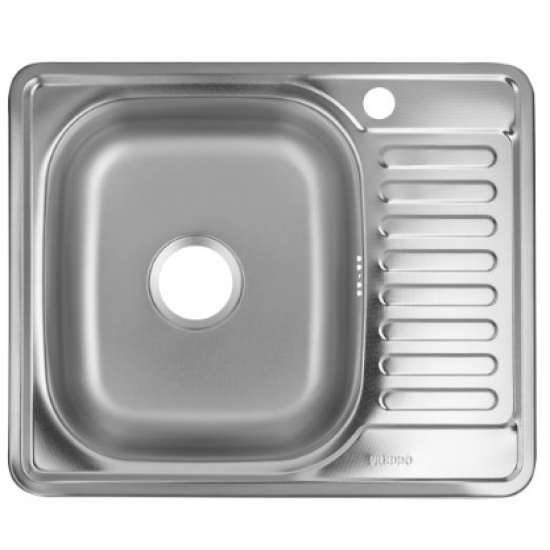 Chiuveta Sanitec SN9029D, pentru blat58 X48cm dreapta, anticalcar - inox