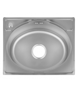 Chiuveta bucatarie inox anticalcar Freddo ERT-SN 9005D, Cuva centru, 52x41cm - Orificiu baterie dreapta