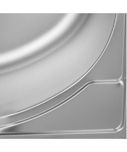 Chiuveta bucatarie inox anticalcar Freddo ERT-SN 9005D, Cuva centru, 52x41cm - Orificiu baterie dreapta