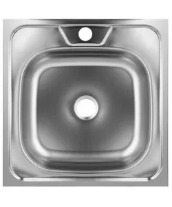 Chiuveta bucatarie inox anticalcar - Freddo ERT-SN 9021 cuva 48 x 48 cm Chiuveta bucatarie inox anticalcar - Freddo ERT-SN 9021 cuva 48 x 48 cm