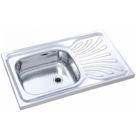 Chiuveta Freddo SN 9001D, pentru masca, cuva dreapta, anticalcar, 80x50cm -  Inox