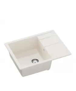 Chiuveta bucatarie Hausberg Delia HBC-9900, compozit, bej, 79 x 50 cm Chiuveta bucatarie Hausberg Delia HBC-9900, compozit, bej, 79 x 50 cm