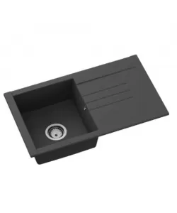 Chiuveta bucatarie Hausberg Mada HBC-9801, compozit, negru, 76 x 44 cm Chiuveta bucatarie Hausberg Mada HBC-9801, compozit, negru, 76 x 44 cm
