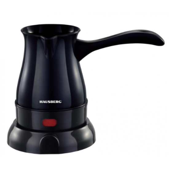 Ibric electric pentru cafea Hausberg HB-3810NG, Putere 600W, Capacitate 500 ml - Negru