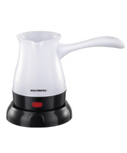 Ibric electric pentru cafea Hausberg HB-3810AB, Putere 600W, Capacitate 500 ml - Alb