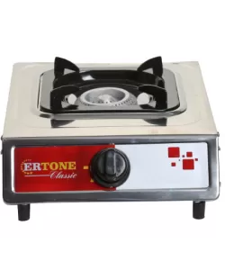 Minigaz Ertone MN201, 1 Arzator, Aprindere automata - Inox