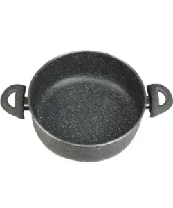 Oala din aluminiu cu invelis din granit Hausberg HB-H 425, 26 cm - Gri Oala din aluminiu cu invelis din granit Hausberg HB-H 425, 26 cm - Gri