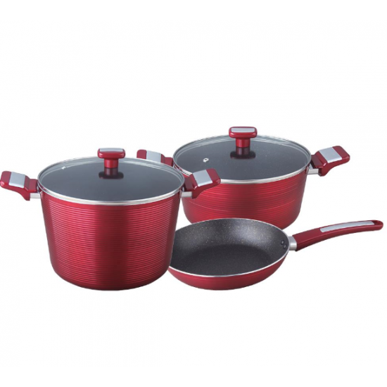 Set Oale Cu Capac Hausberg HB-H760RS - compus din 7 piese