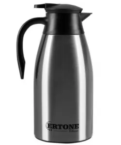 Cana termorezistenta Ertone MN-448, de 2 L, design modern - Inox Cana termorezistenta Ertone MN-448, de 2 L, design modern - Inox