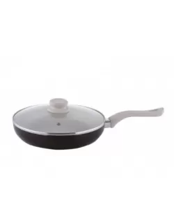 Tigaie ceramica Ertone MN-824, 24 cm - capac sticla inclus Tigaie ceramica Ertone MN-824, 24 cm - capac sticla inclus